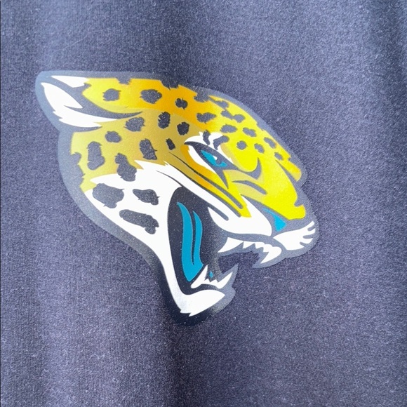 Jacksonville Jaguars Men’s Fanatics Black and Gray Short Sleeve Tee - Picture 2 of 6